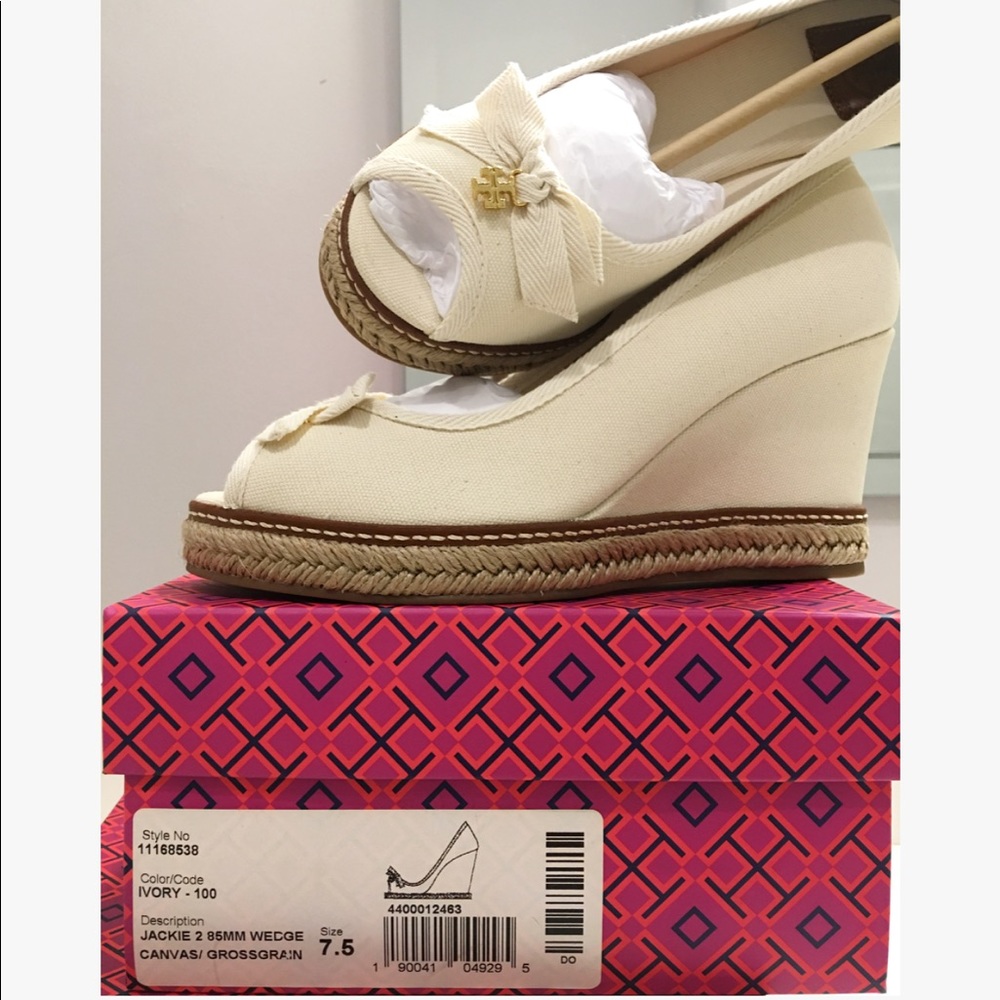 NEW Tory Burch Wedges 7.5